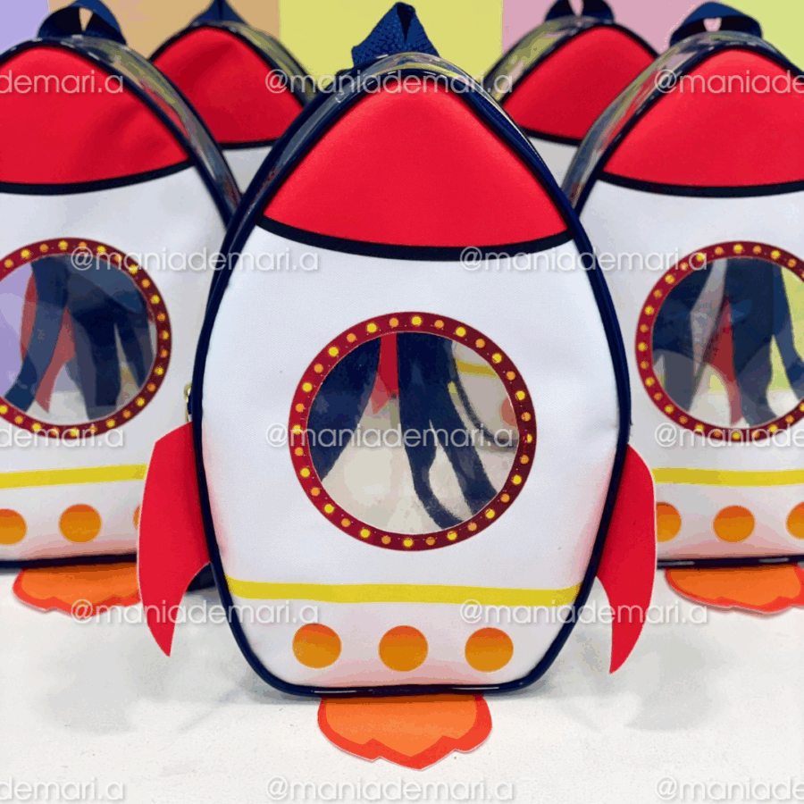 Mochila Foguete | Cristal