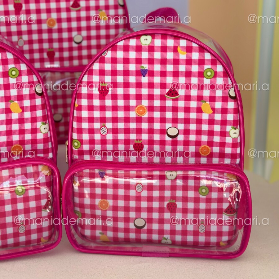 Mochila Cristal | Com Bolso - Imagem 9